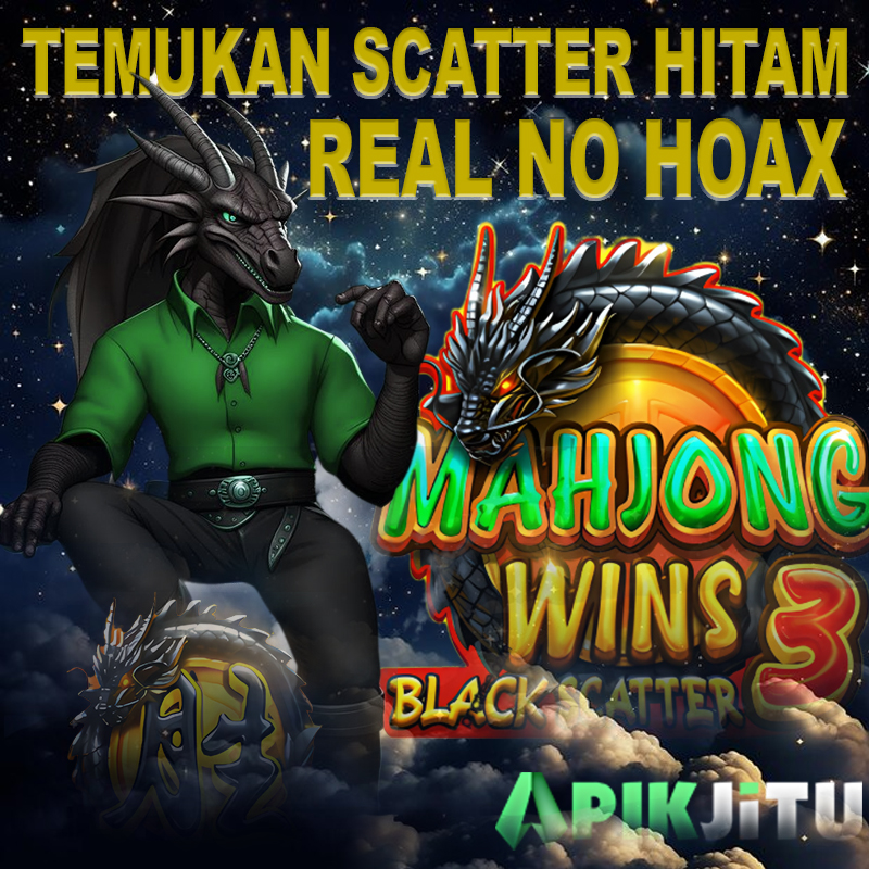 Apikjitu ^.^ Situs Slot Gacor Vendor Pragmatic Play Mahjong Wins 3 Terbaru Scatter Hitam